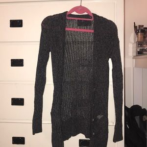 American Eagle dark gray cardigan